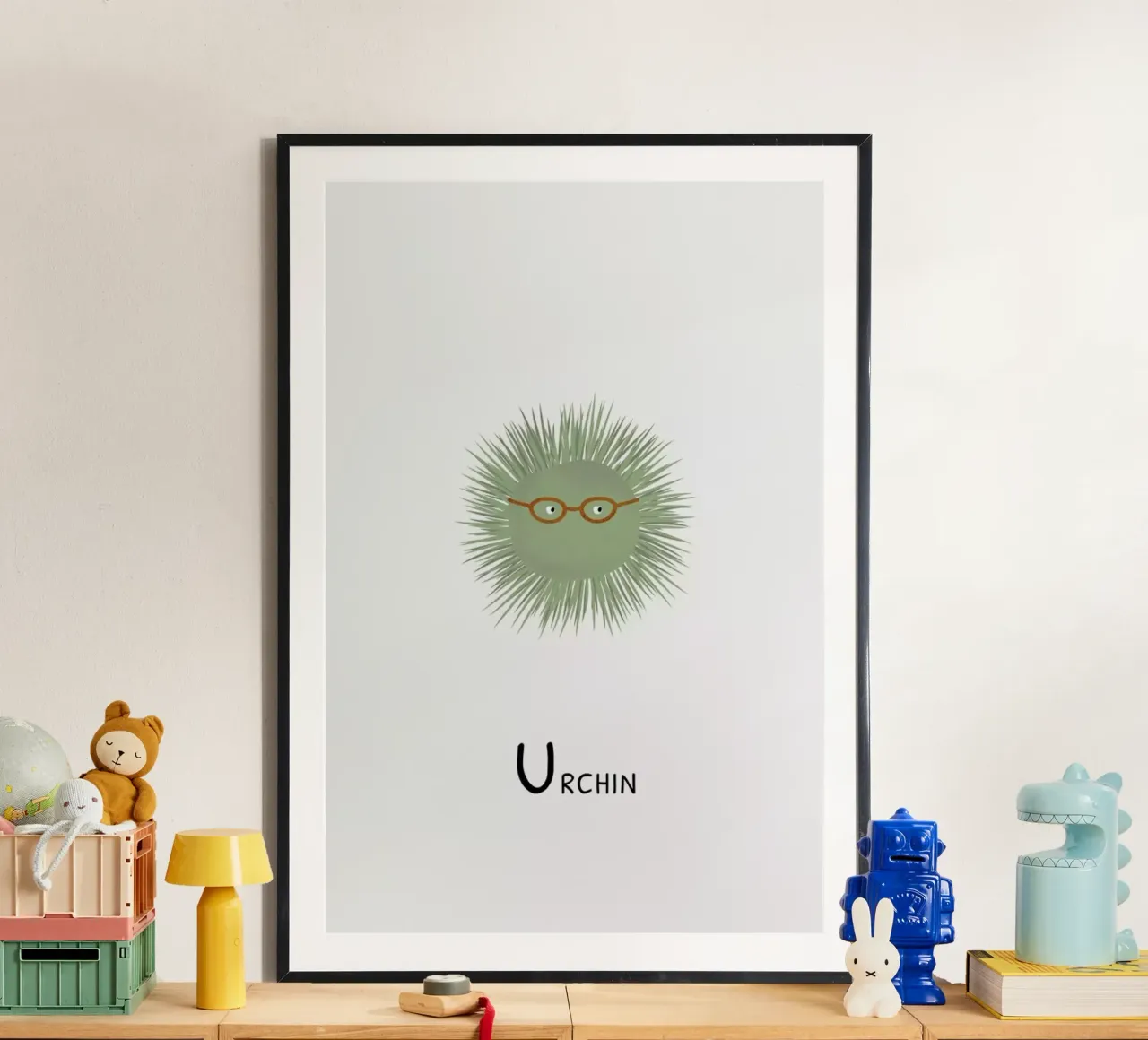 Urchin poster da Little Flourishes