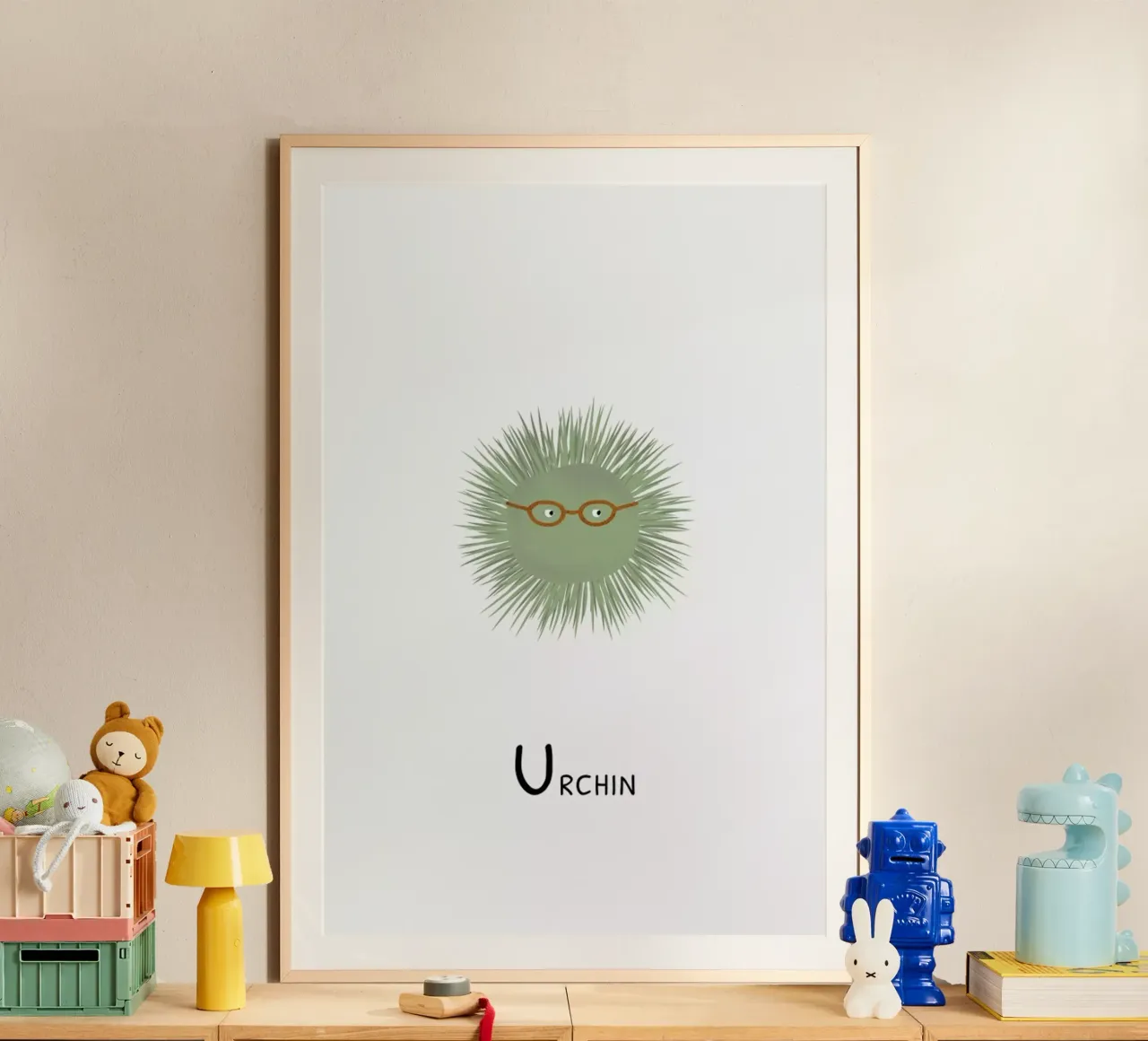 Urchin poster da Little Flourishes