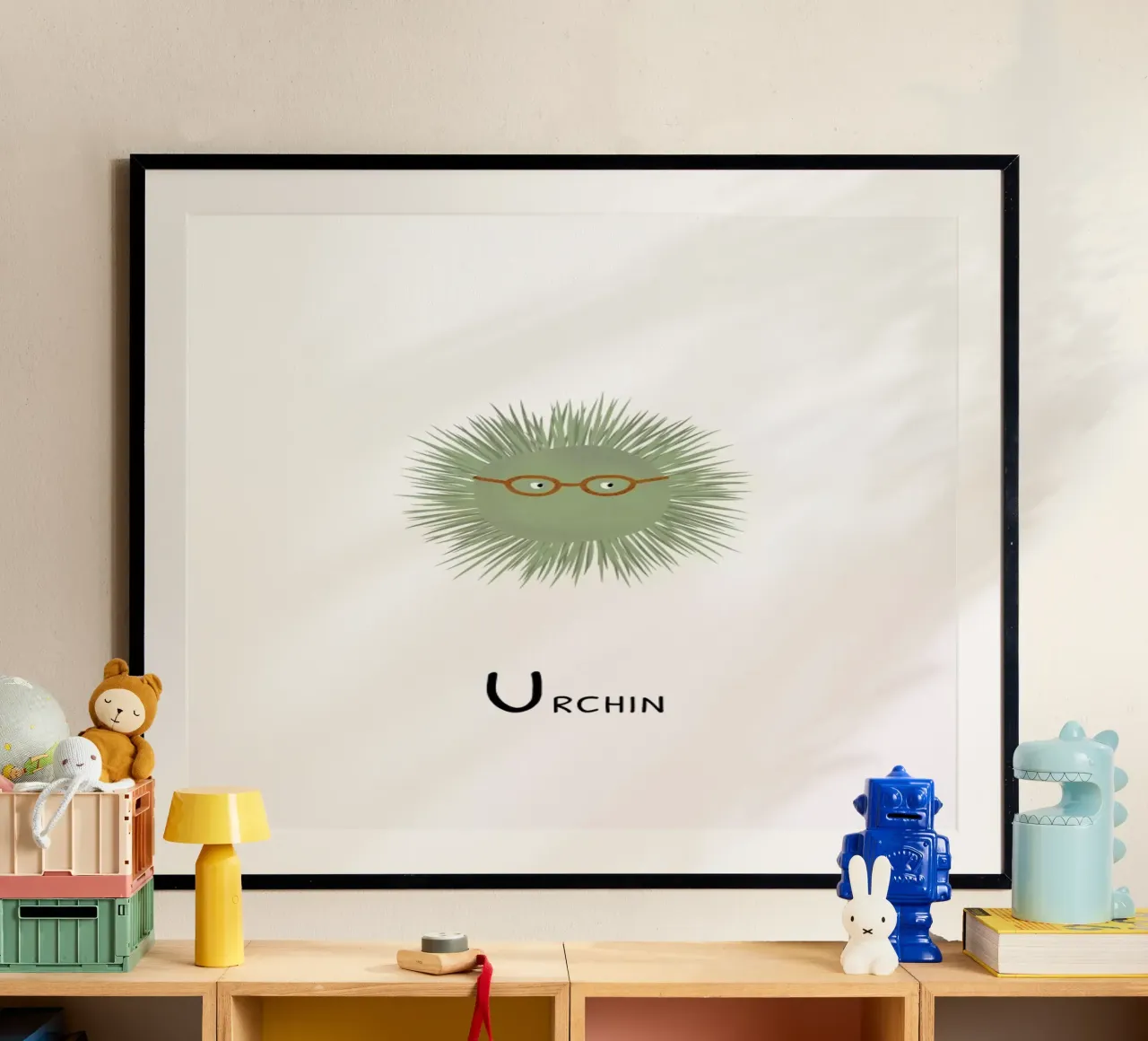 Urchin poster da Little Flourishes