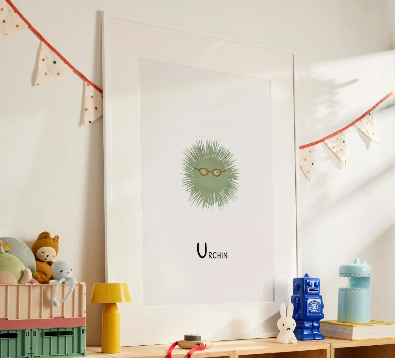 Urchin poster da Little Flourishes
