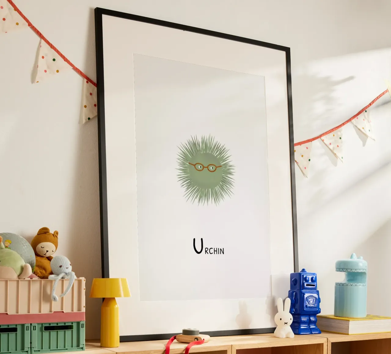 Urchin poster da Little Flourishes