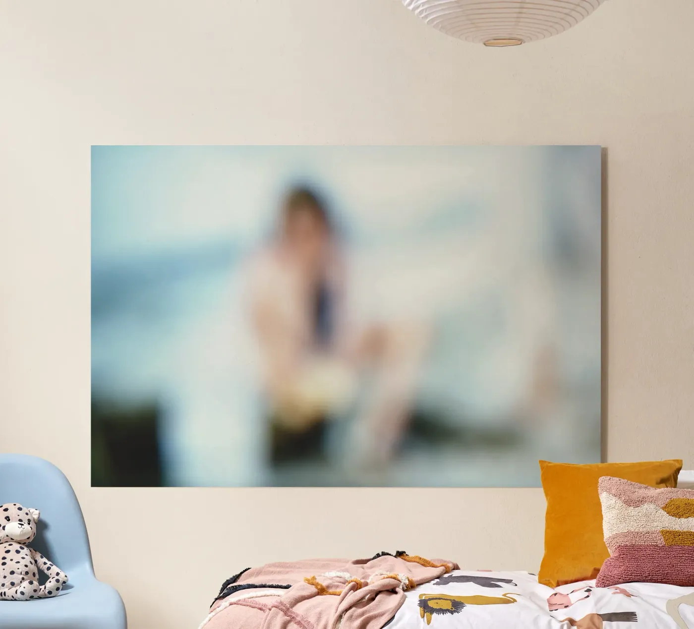 zitten acryl van Kavanga