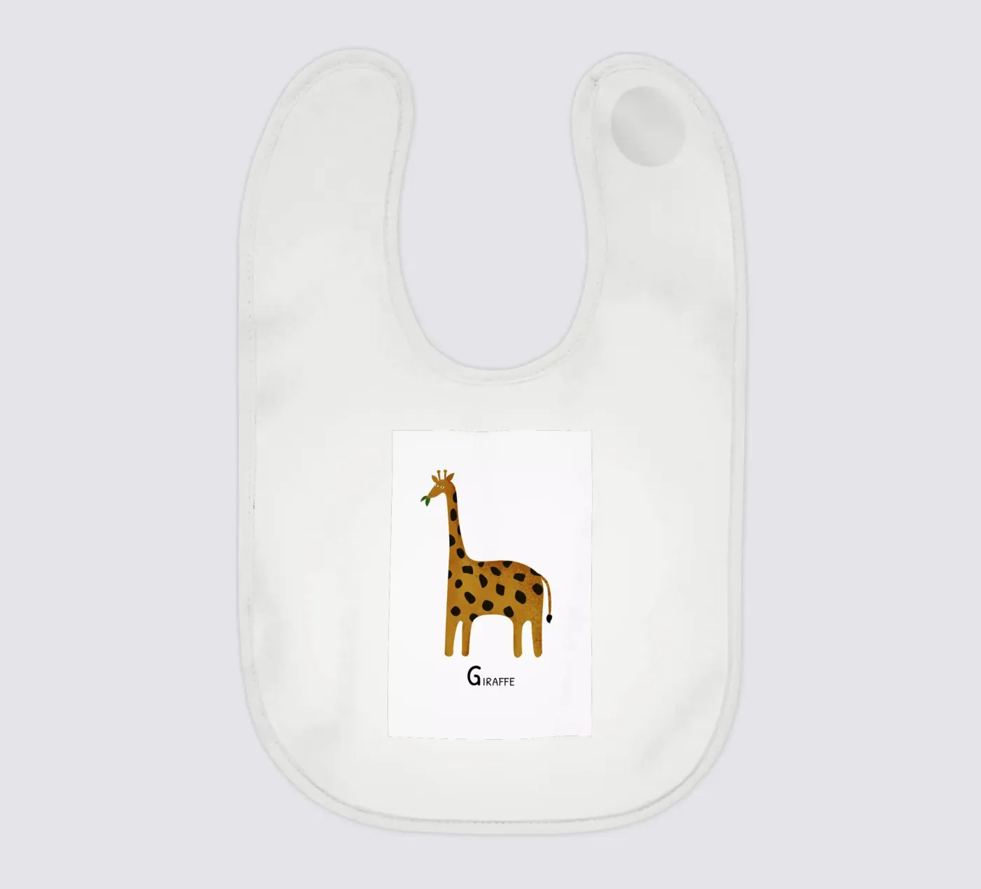 Giraffe bavaglino da Little Flourishes
