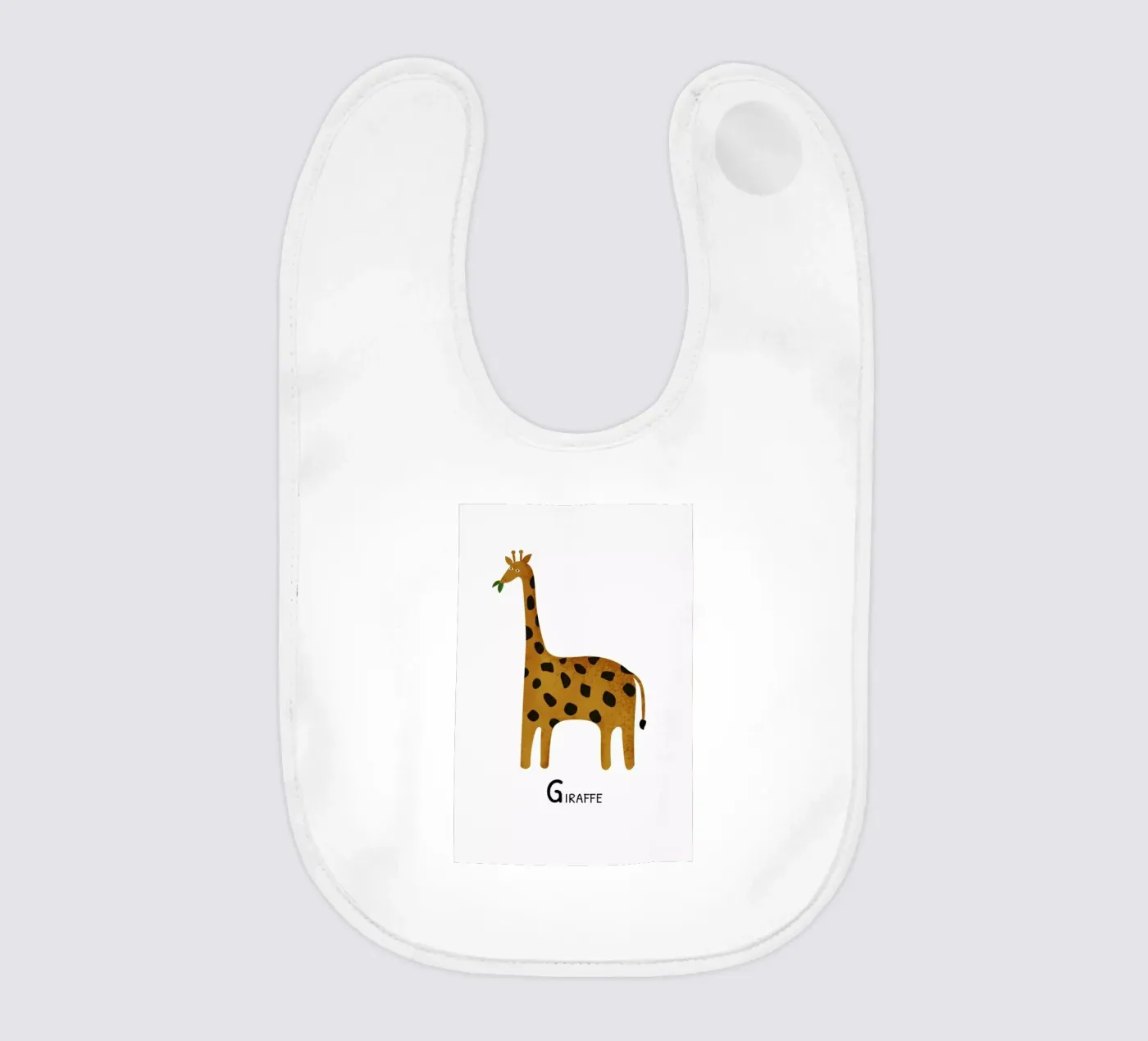 Giraffe bavaglino da Little Flourishes