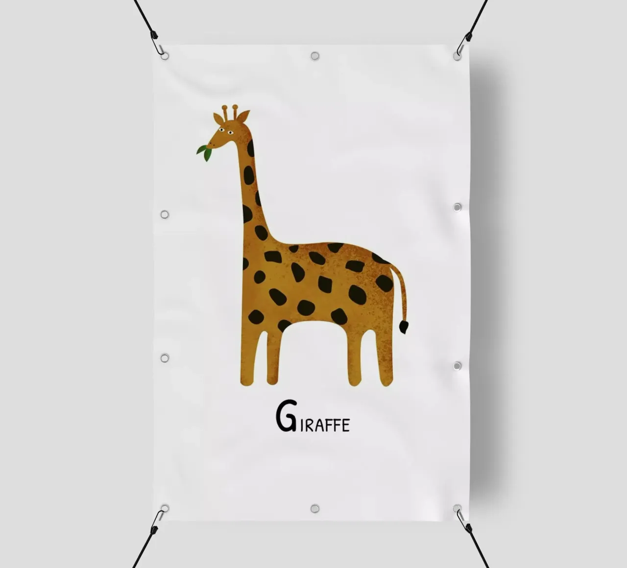Giraffe telo in pvc da Little Flourishes