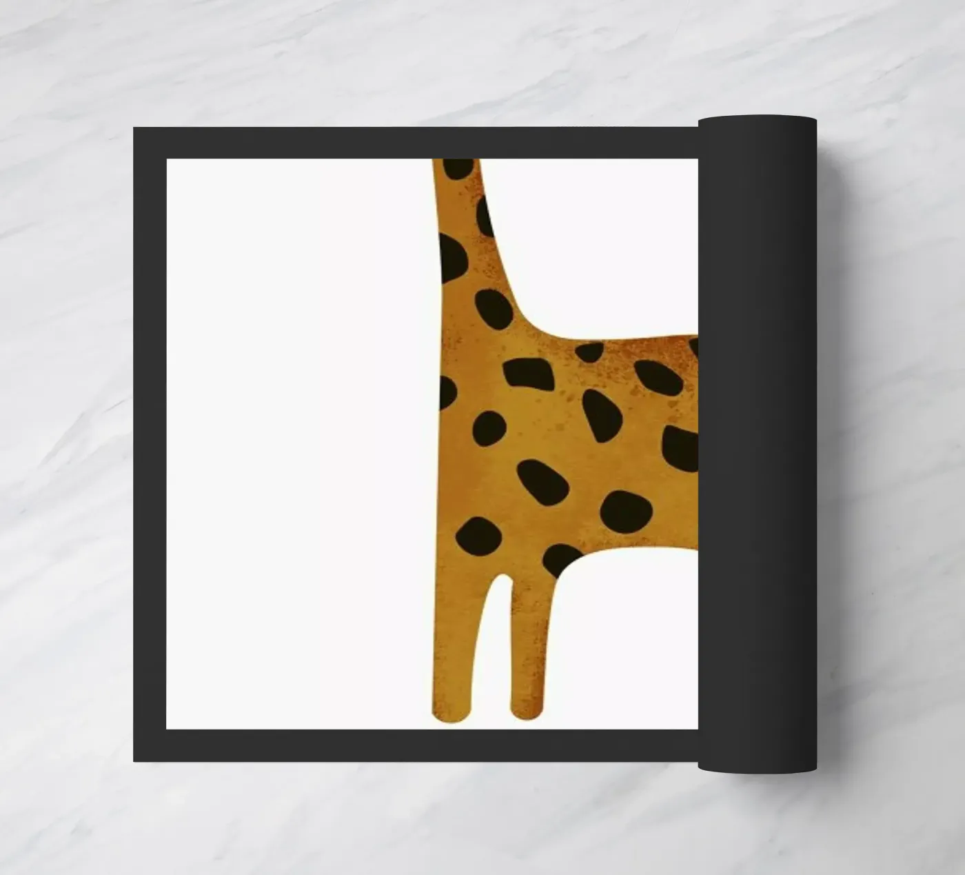 Giraffe deurmat van Little Flourishes