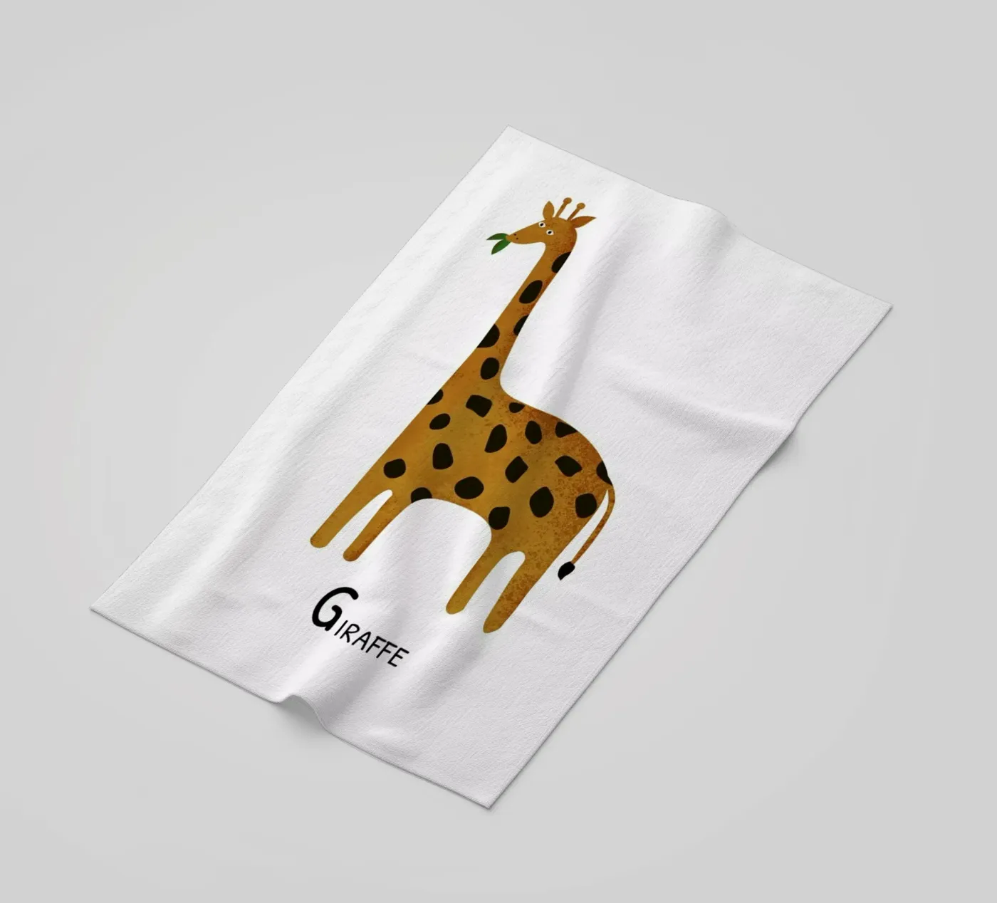 Giraffe telo mare da Little Flourishes