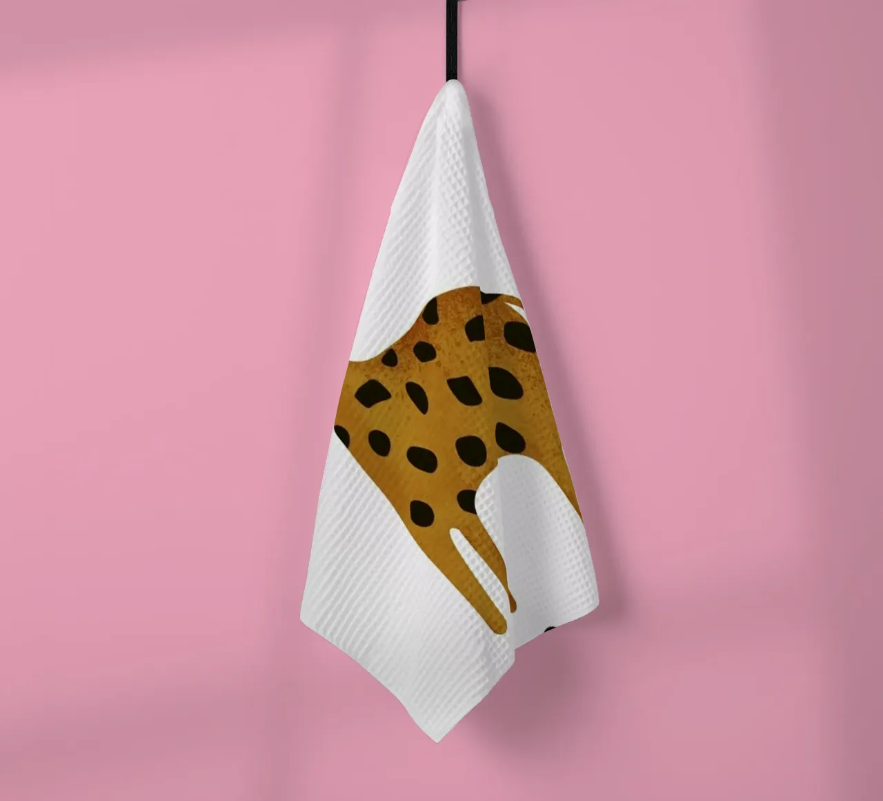 Giraffe canovaccio da cucina da Little Flourishes