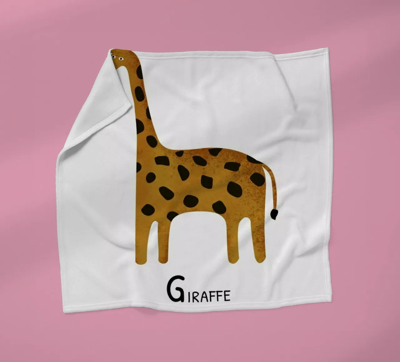 Giraffe Fleecedecke von Little Flourishes