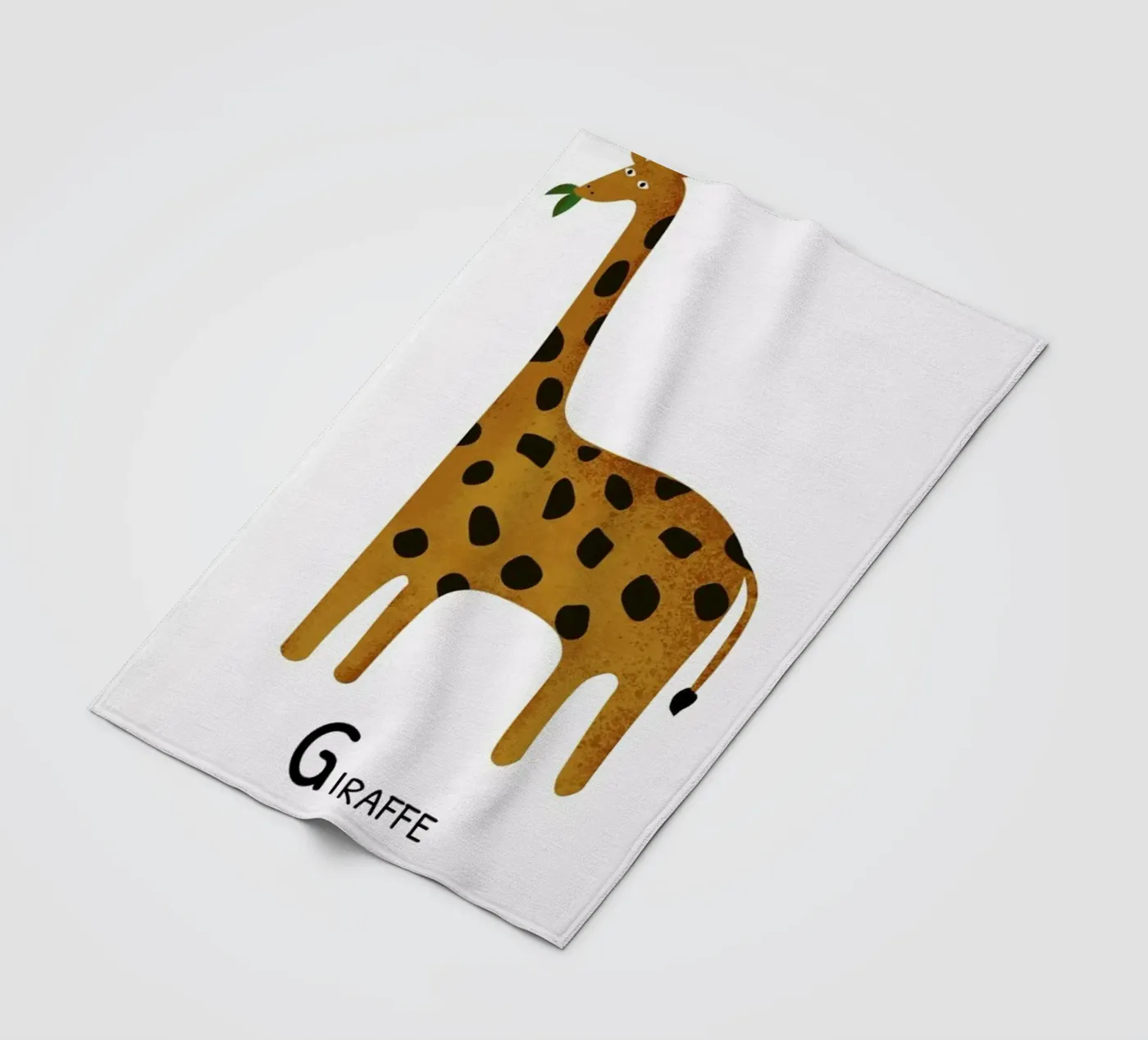 Giraffe Fleecedecke von Little Flourishes