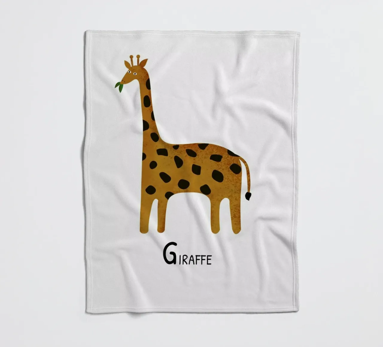 Giraffe Fleecedecke von Little Flourishes