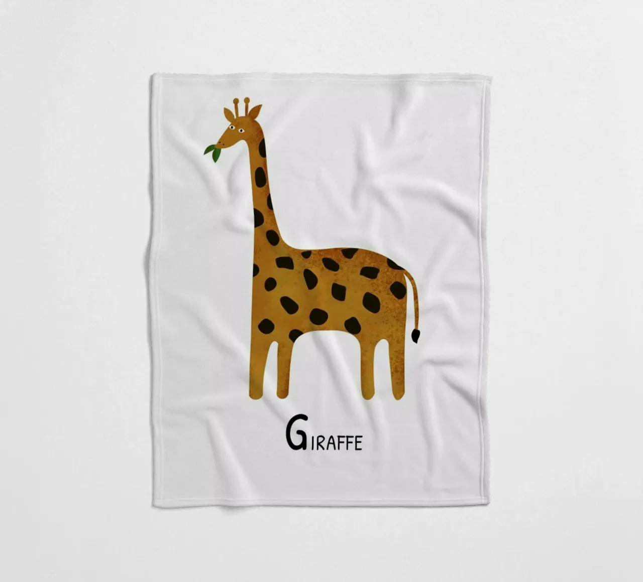 Giraffe Fleecedecke von Little Flourishes