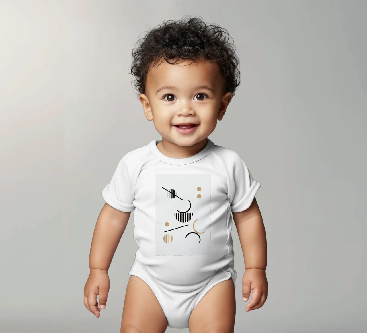 Hera body neonato maniche corte da Charlotte Winter