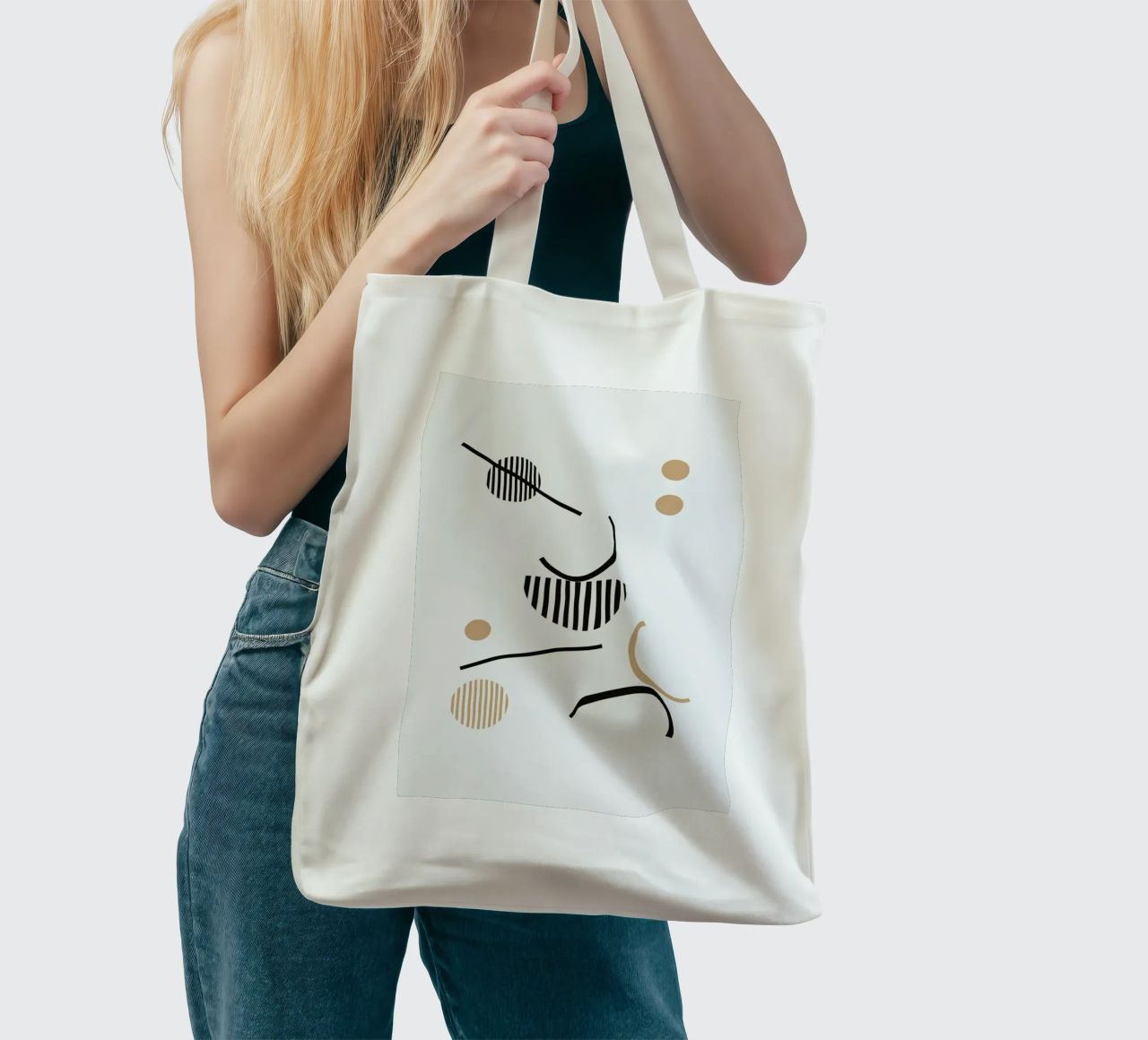 Hera borsa in juta da Charlotte Winter