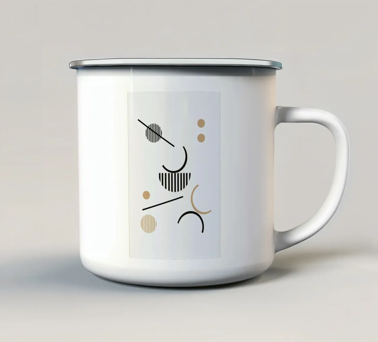 Hera mug en émail de Charlotte Winter