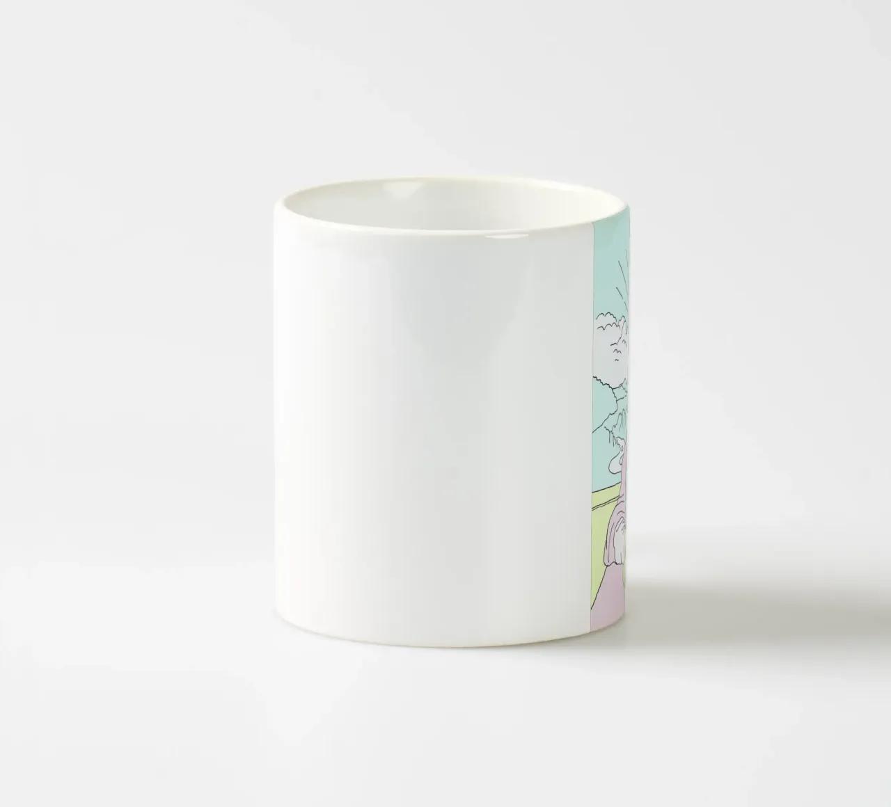 Monalisa tazza in ceramica da Róbert Farkas