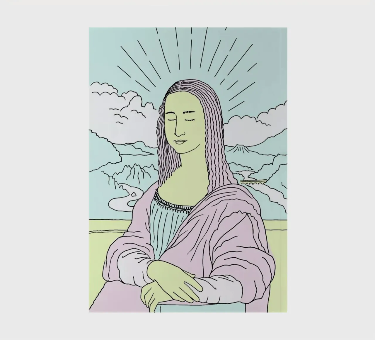 Monalisa notebook by Róbert Farkas
