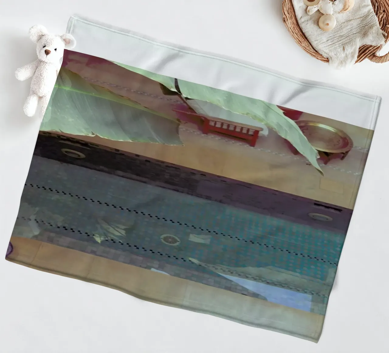 Marrakech Fleecedecke von In Full Color