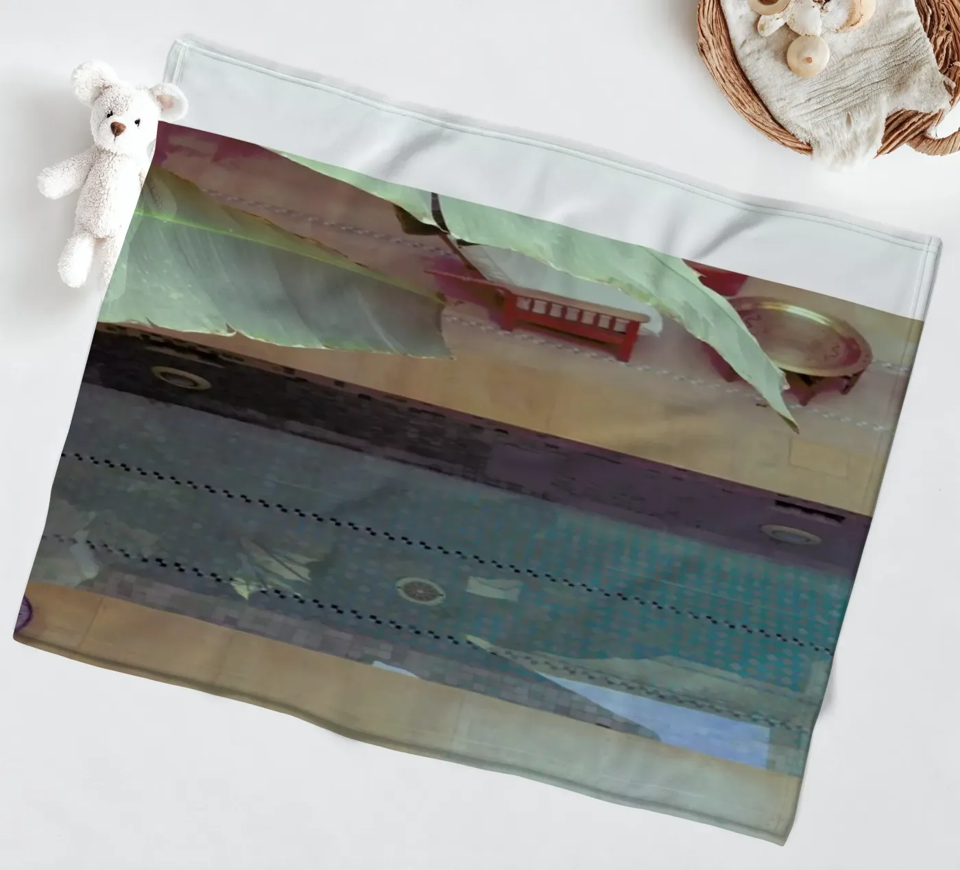 Marrakech Fleecedecke von In Full Color