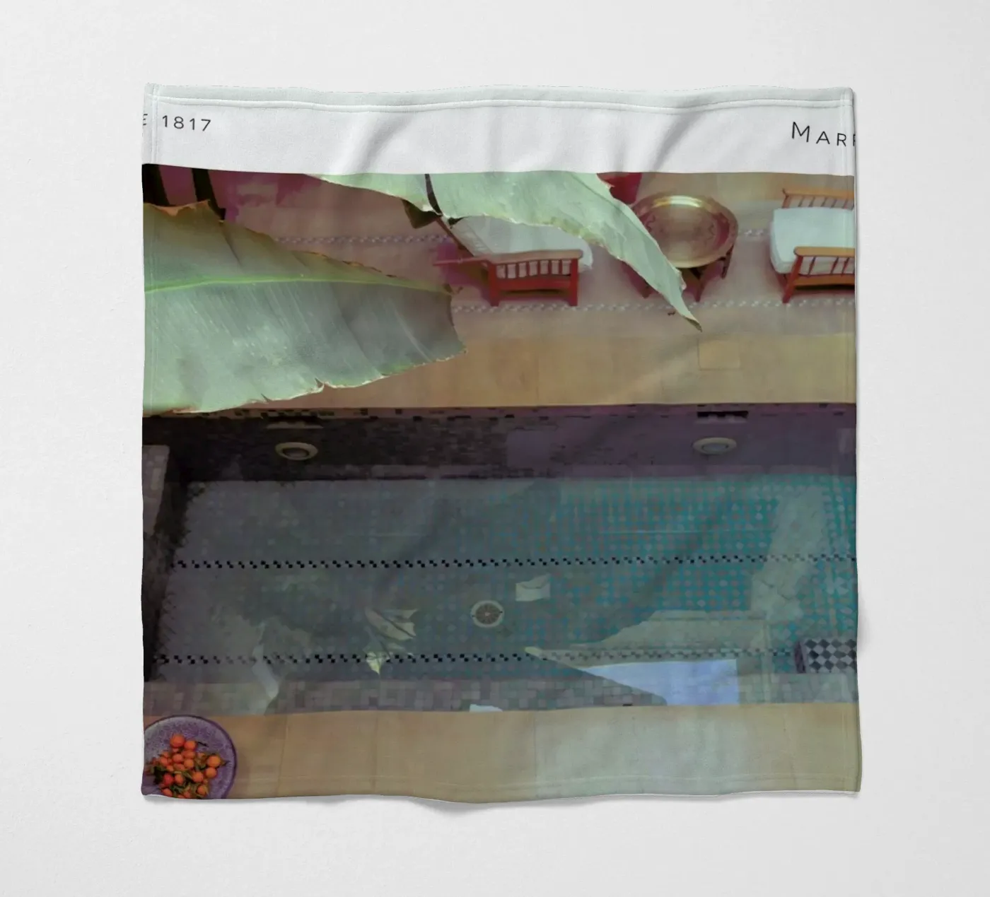 Marrakech Fleecedecke von In Full Color