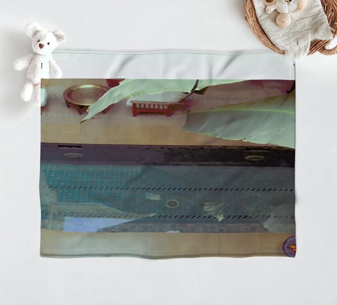 Marrakech Fleecedecke von In Full Color