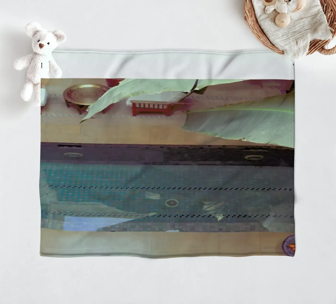 Marrakech Fleecedecke von In Full Color