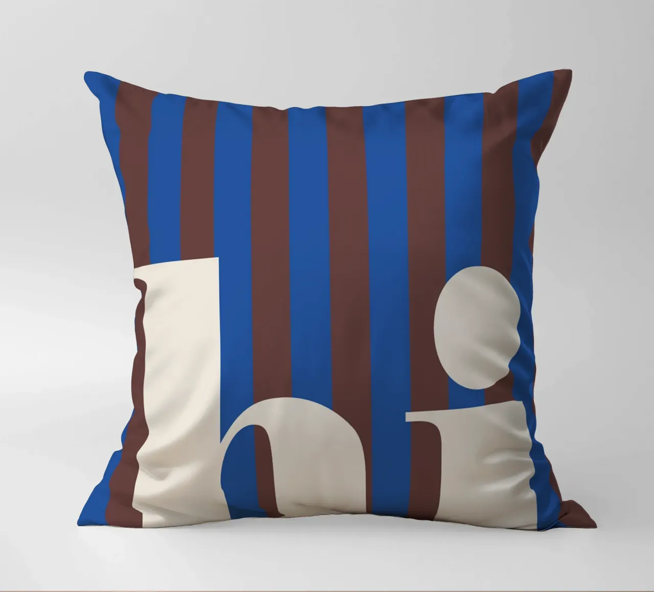 "Hola" rayas cojín de HejYouDesign