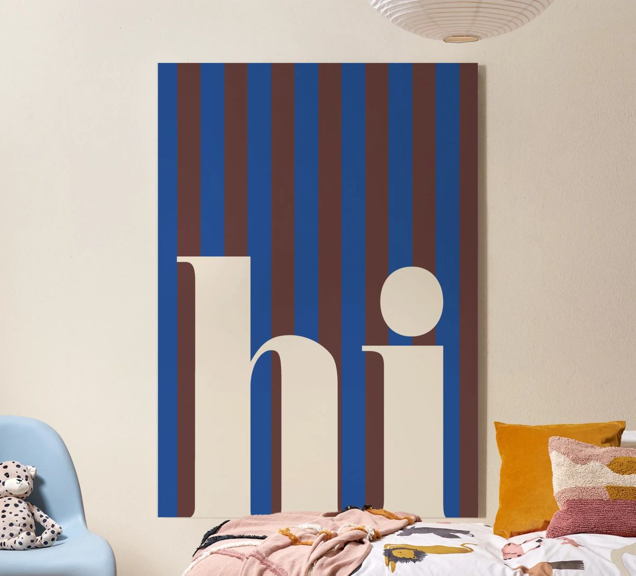 Strisce di "Ciao" plexiglass da HejYouDesign