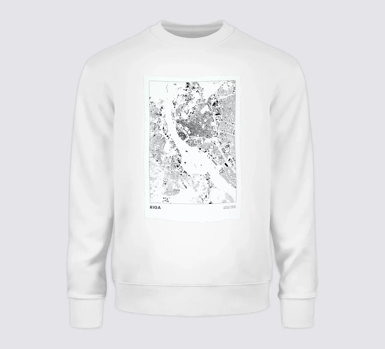 Riga felpa da The Cartography Collection