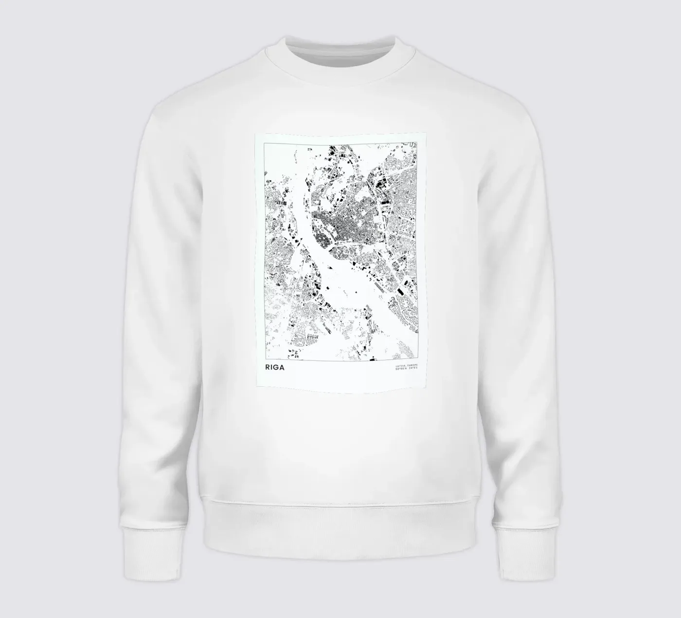 Riga felpa da The Cartography Collection