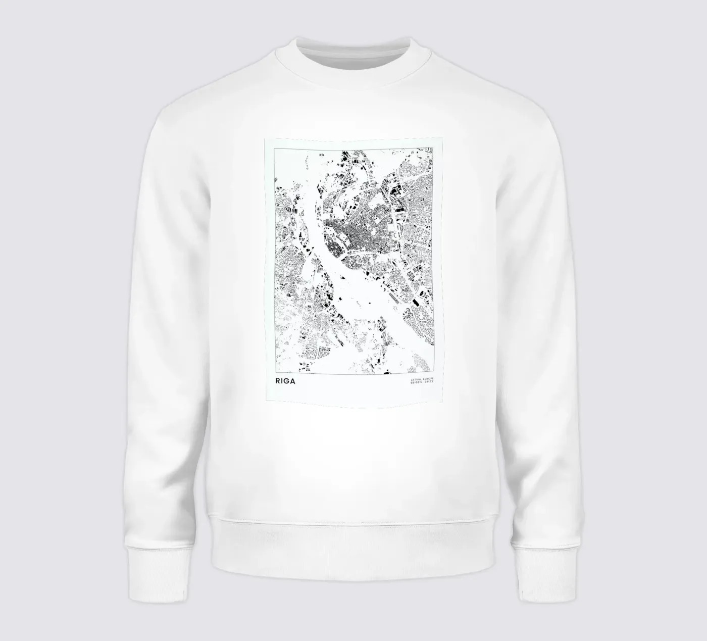 Riga felpa da The Cartography Collection