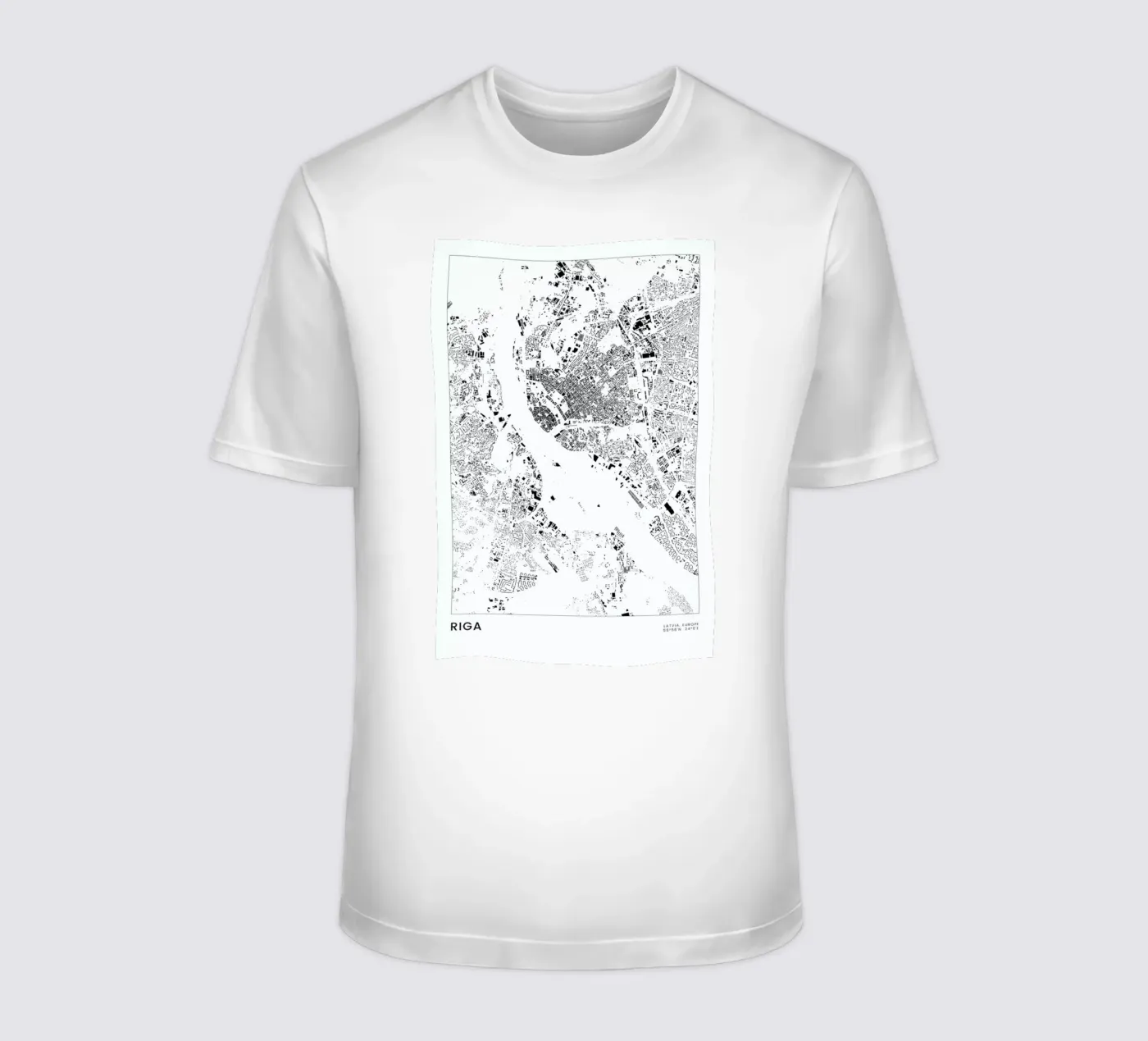 Riga t-shirt da The Cartography Collection
