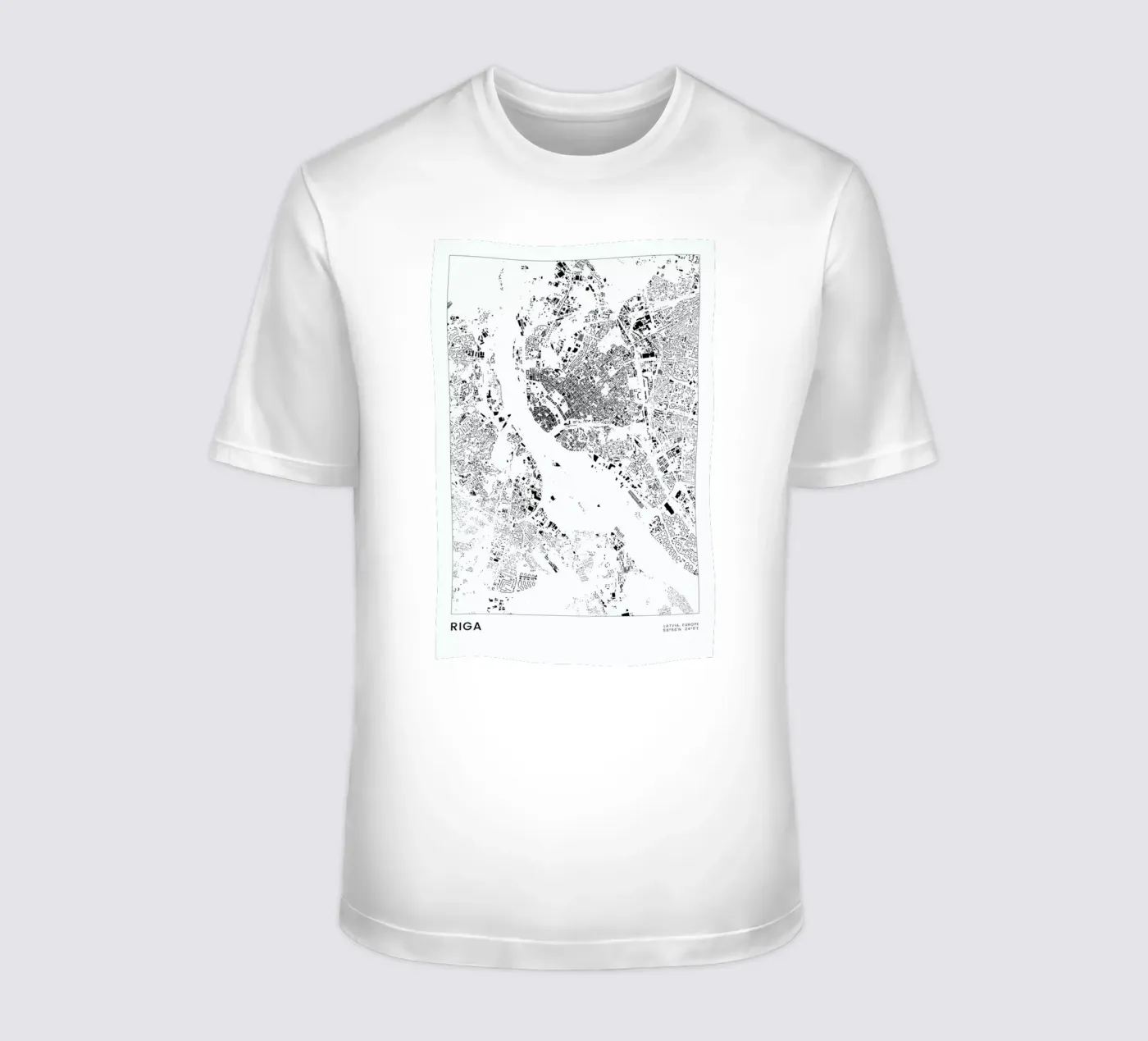 Riga t-shirt da The Cartography Collection