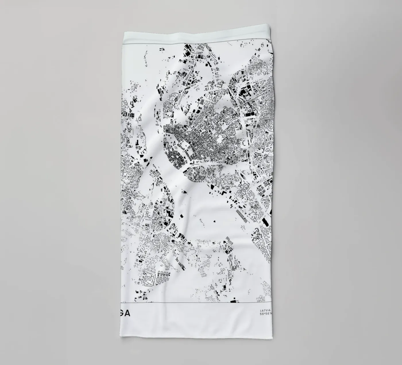 Riga Handtuch von The Cartography Collection