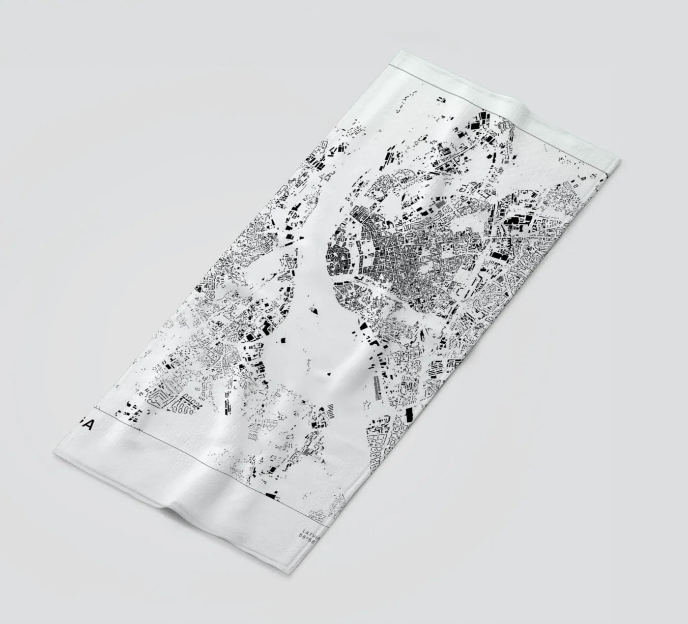 Riga telo mare da The Cartography Collection