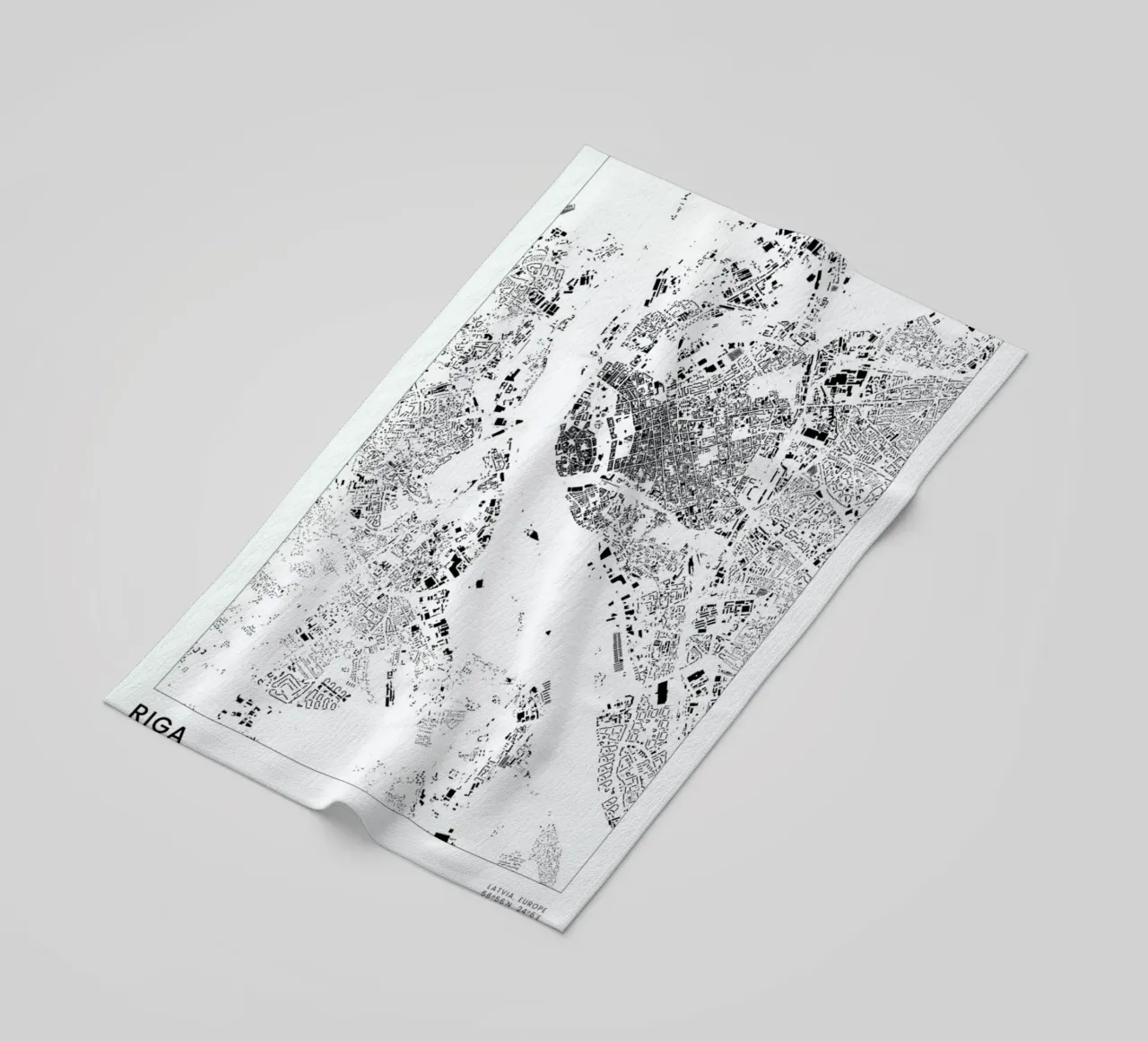 Riga telo mare da The Cartography Collection