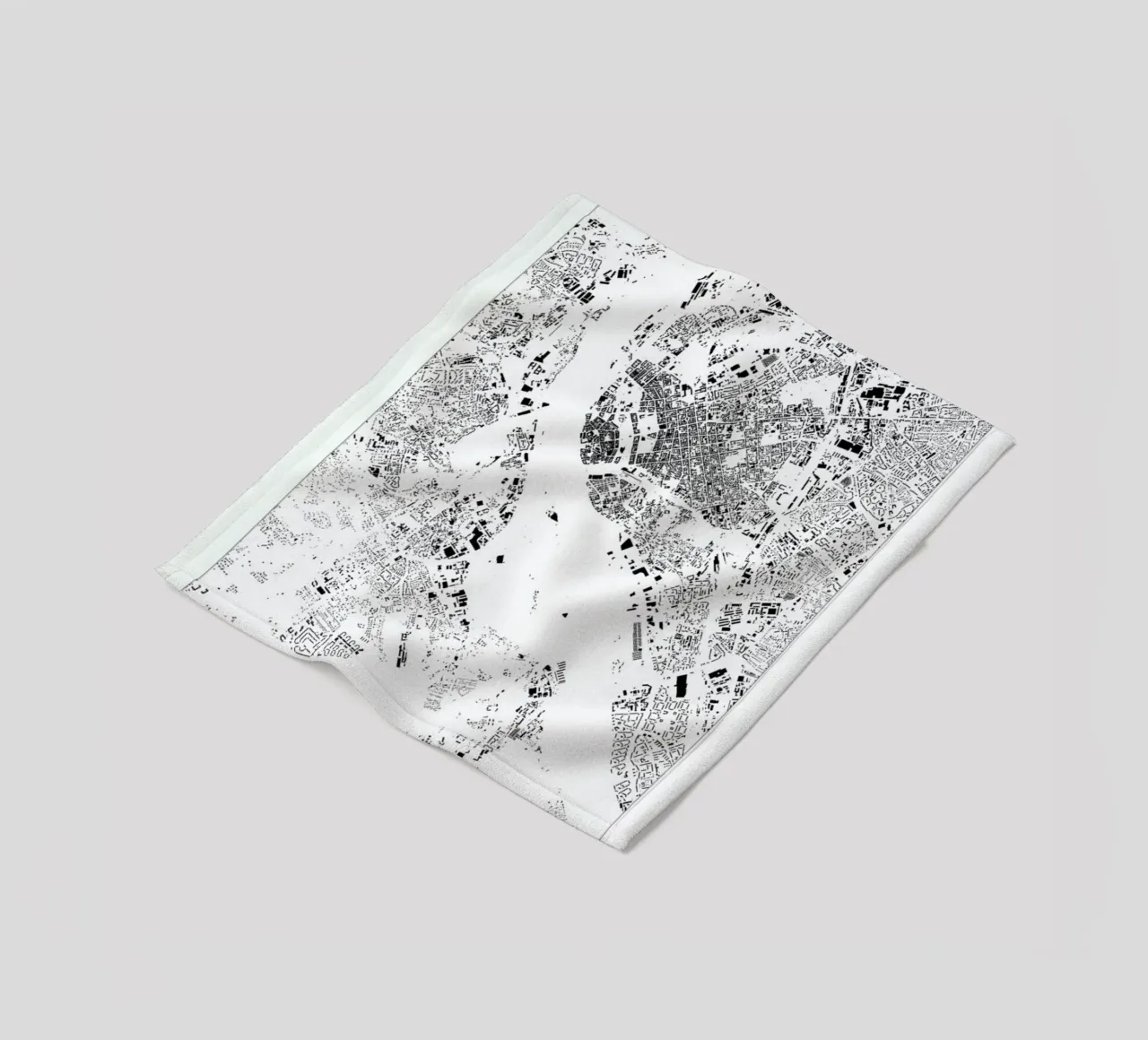 Riga Fleecedecke von The Cartography Collection