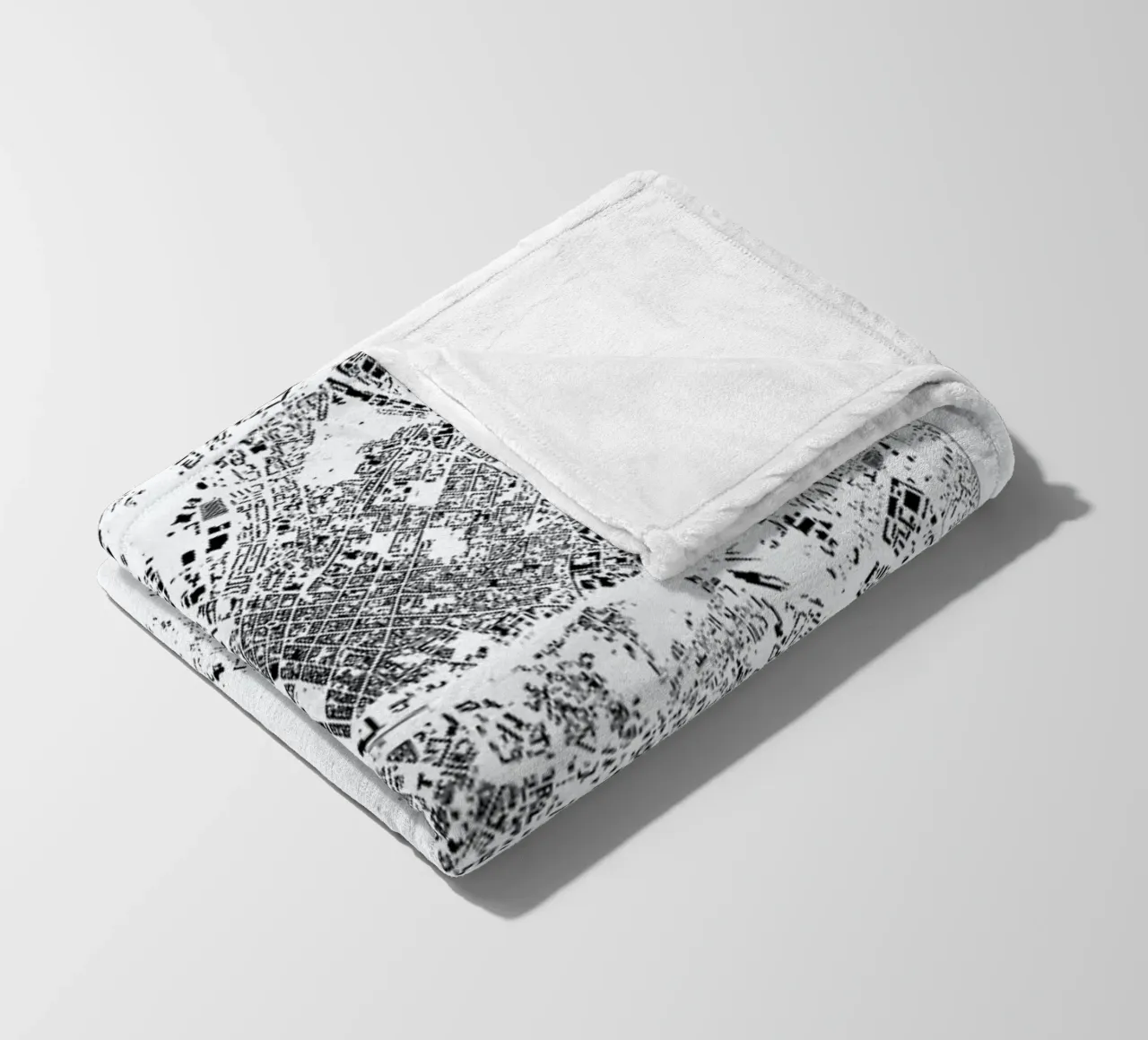 Riga Fleecedecke von The Cartography Collection