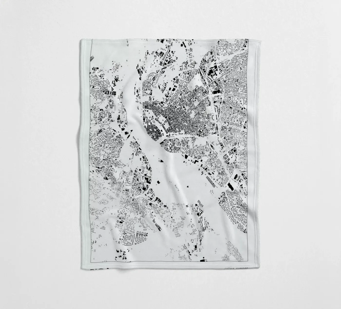 Riga coperta in pile da The Cartography Collection