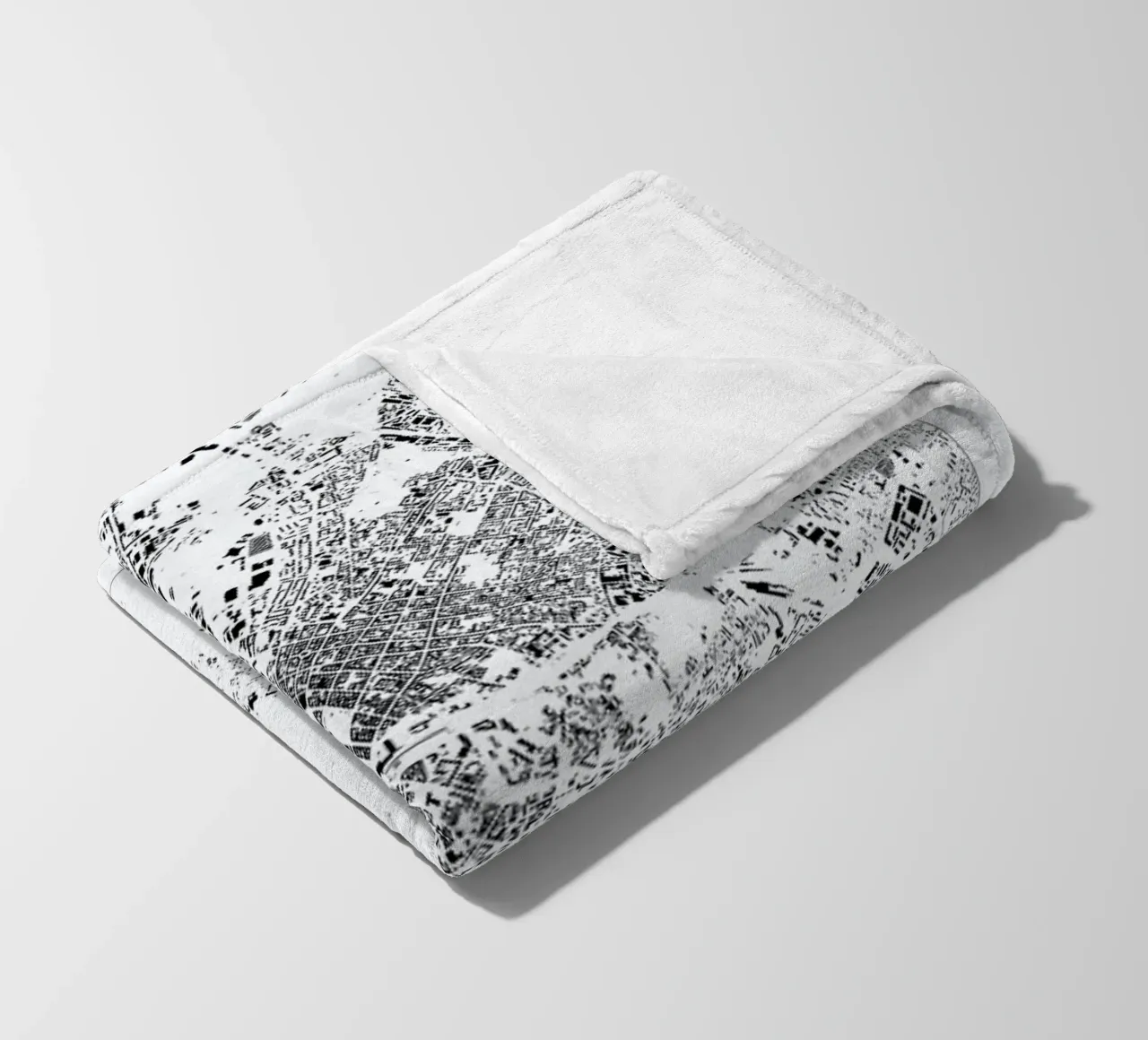 Riga Fleecedecke von The Cartography Collection