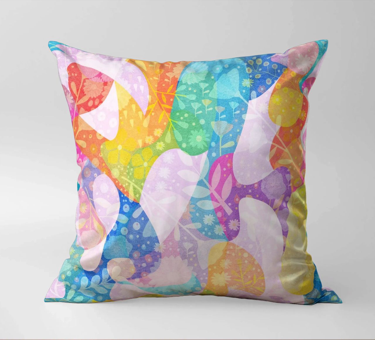 Spring Dreams Abstract pattern cuscino da lovely lines