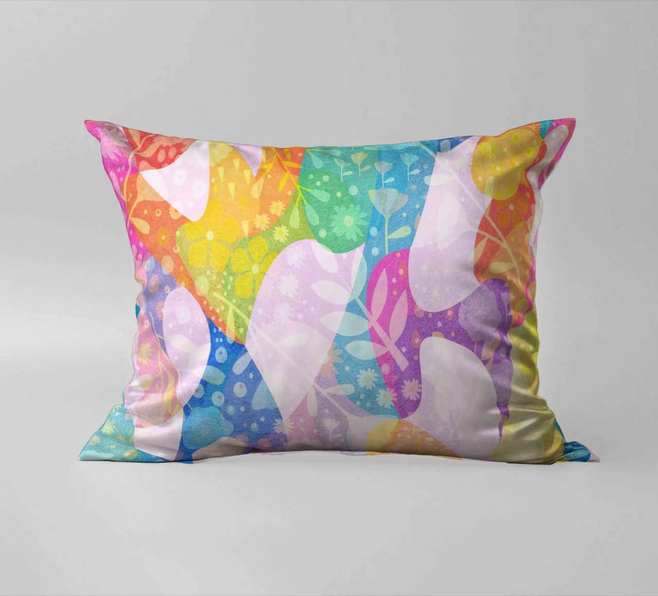 Spring Dreams Abstract pattern cuscino da lovely lines