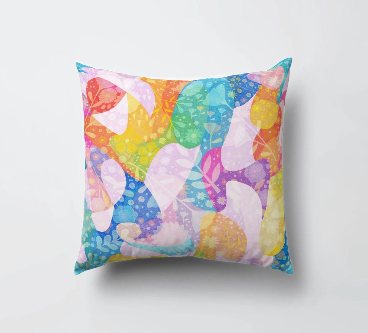 Spring Dreams Abstract pattern cuscino da lovely lines