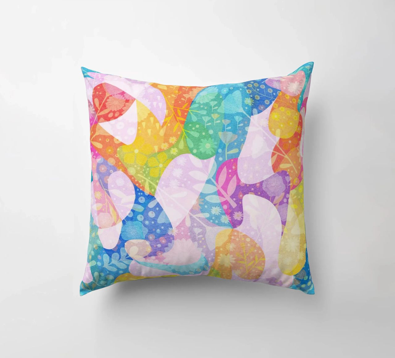 Spring Dreams Abstract pattern cuscino da lovely lines