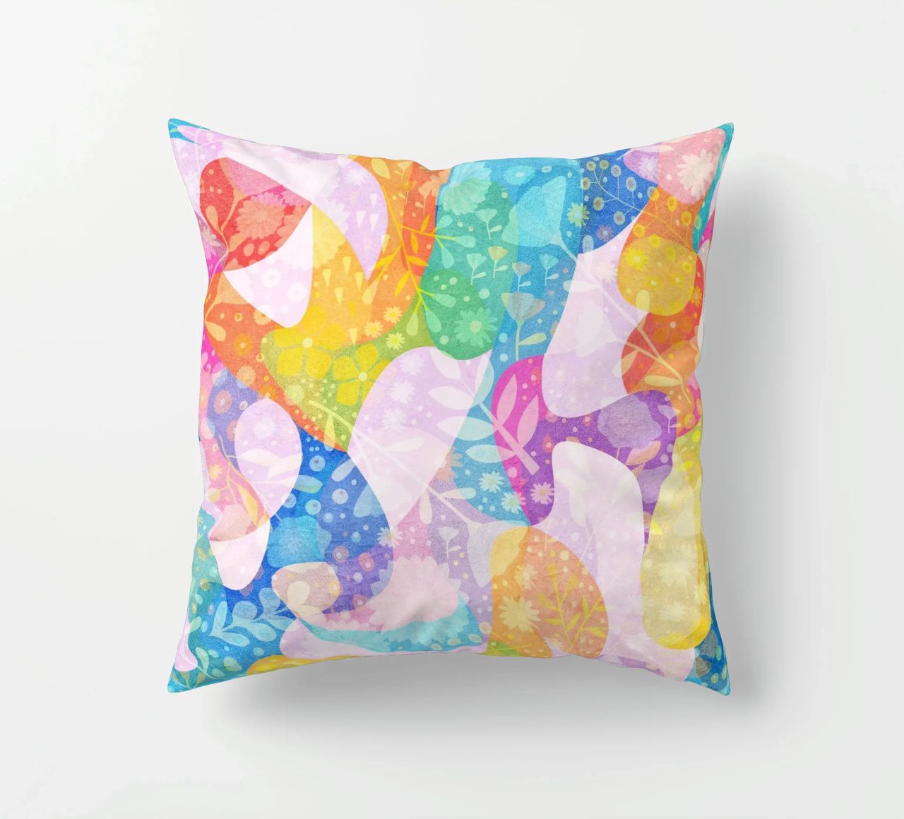 Spring Dreams Abstract pattern cuscino da lovely lines