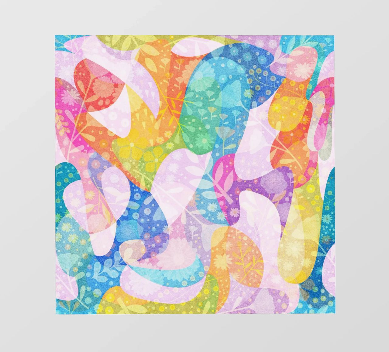 Spring Dreams Abstract pattern pellicola backlit da lovely lines