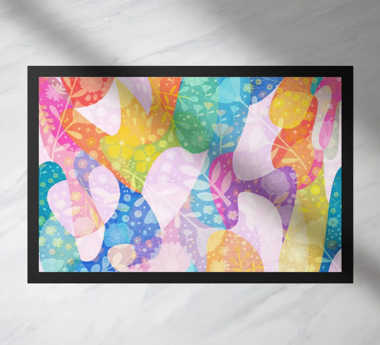 Spring Dreams Abstract pattern paillasson de lovely lines