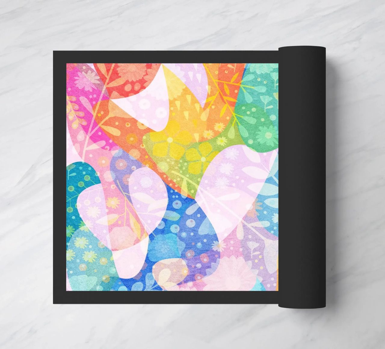 Spring Dreams Abstract pattern zerbino da lovely lines