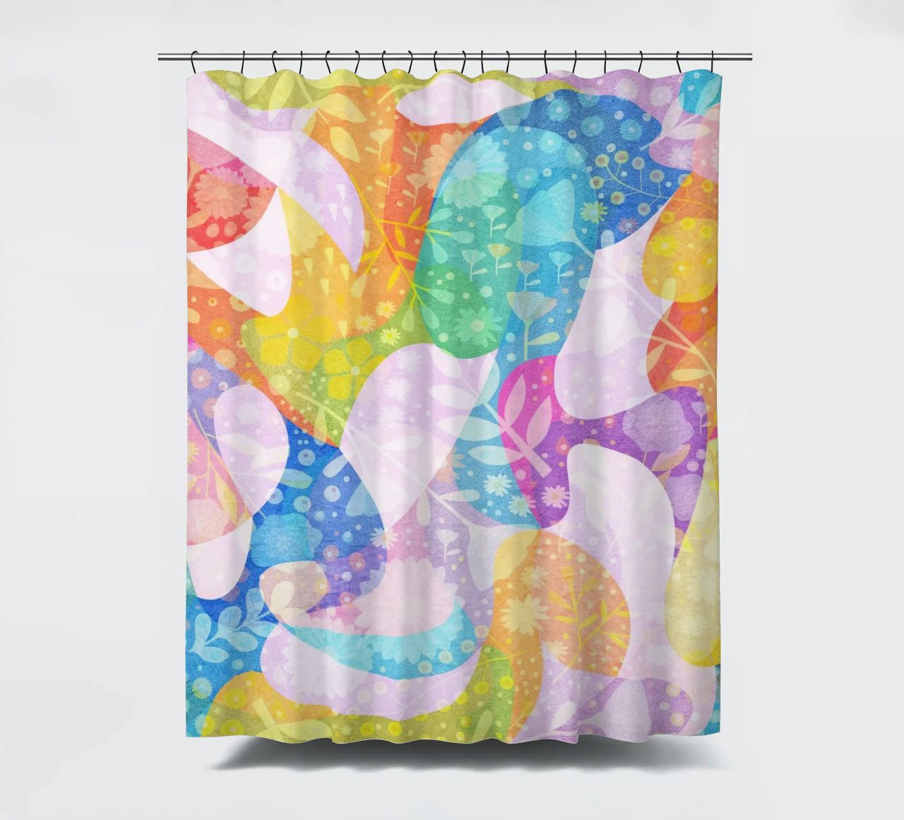 Spring Dreams Abstract pattern tenda da doccia da lovely lines