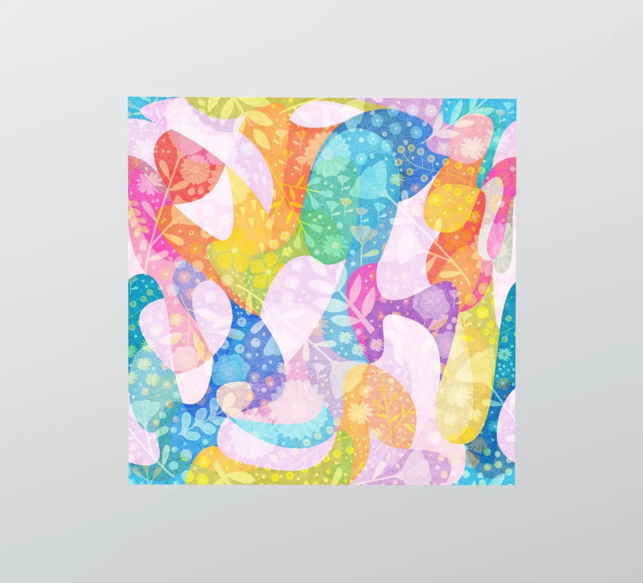 Spring Dreams Abstract pattern Sticker von lovely lines